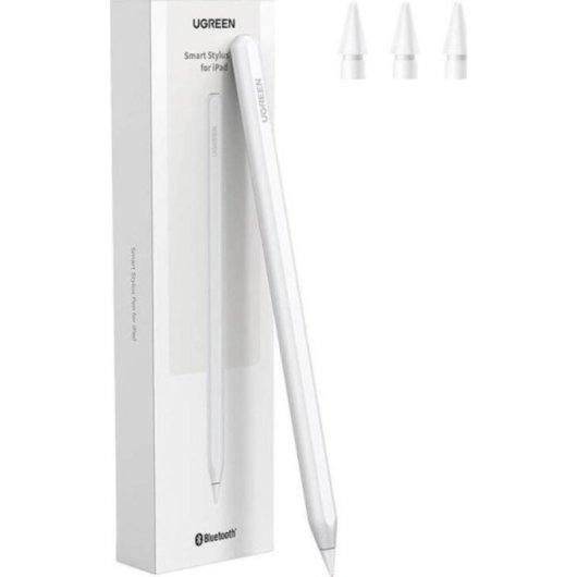 Lápis digital Ugreen LP653 para iPad Apple Branco Bluetooth