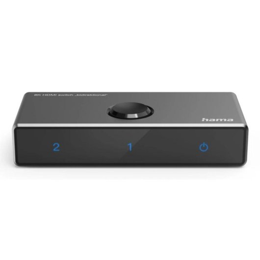 Conmutador HDMI Hama 00205324 Bidireccional 8K 120 Hz Negro