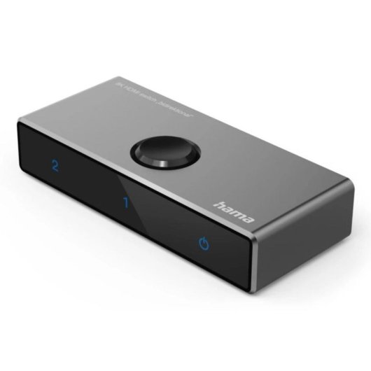 Conmutador HDMI Hama 00205324 Bidireccional 8K 120 Hz Negro