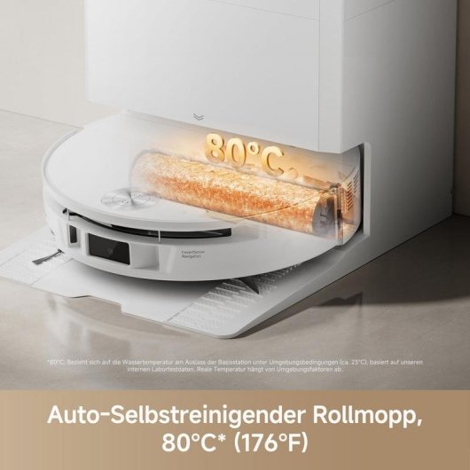 Robot Aspirador MOVA S70 Roller con Autovaciado Navegación Láser 28 kPa Control por Voz