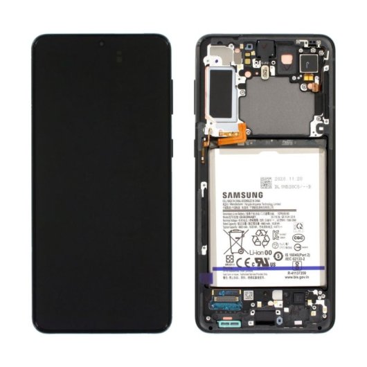 Pantalla Original Con Batería Para Samsung Galaxy S21+ - Negro