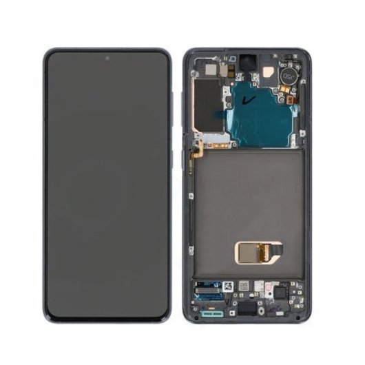 Pantalla Lcd Para Samsung Galaxy S21 5g Sin Cámara Frontal - Gris