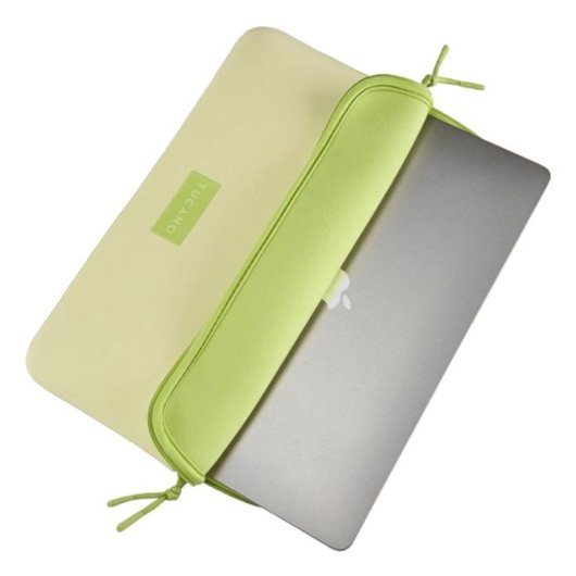 Funda portátil Tucano One 13" para MacBook Neo amarilla