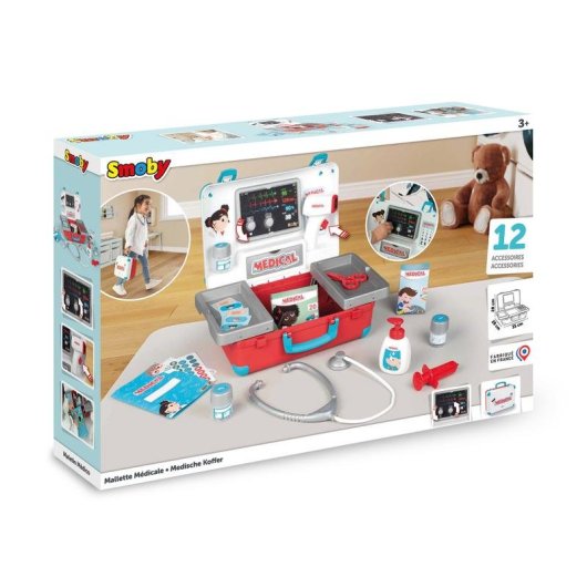 Maletín médico de imitación Smoby para niños de 3 a 6 años