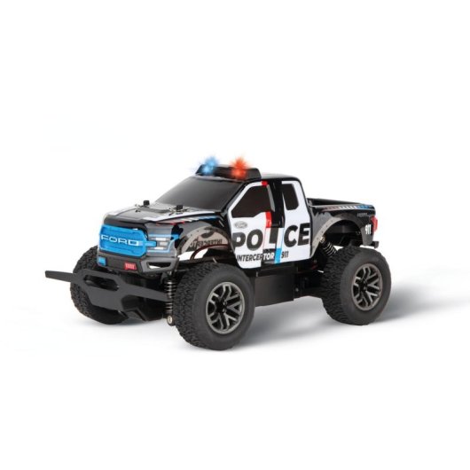 Coche de policía Carrera 370182024 Radiocontrol Ford F-150 Raptor 25 km/h
