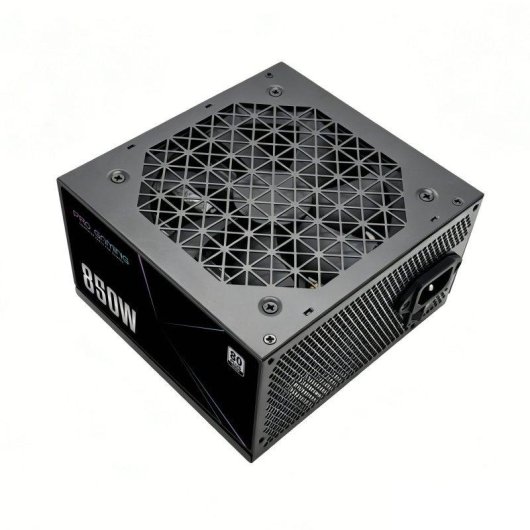 Fuente de Alimentación ProGaming 850W 80 Plus Silver cables planos mallados negros