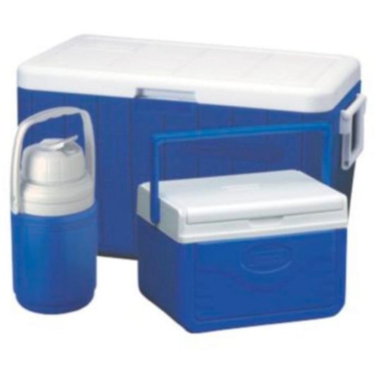 Caisse isotherme Coleman Cooler Combo 45,7 L 48 h bleu/blanc