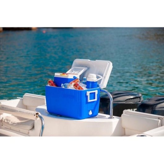 Caisse isotherme Coleman Cooler Combo 45,7 L 48 h bleu/blanc
