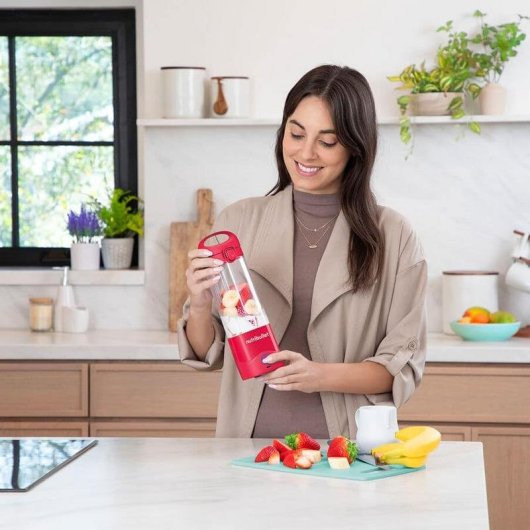 Batidora portátil NutriBullet NBP003MA 0,475 L Magenta Púrpura