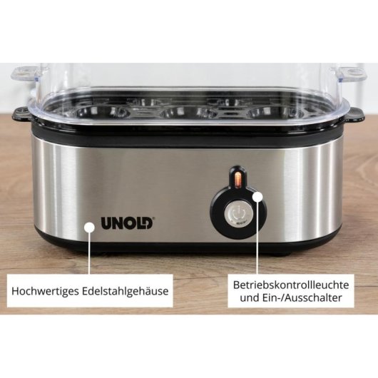 Cuecehuevos Unold 38610 3 huevos 210 W Acero inoxidable