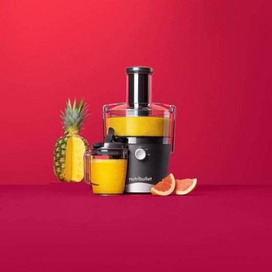 Exprimidor NutriBullet NBJ100G Giratorio 800W 1,5L Negro/Gris