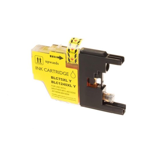 Cartouche d'encre jaune G&G 14513 compatible Brother LC-1240Y