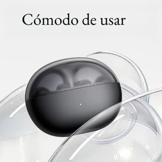 Auriculares Genérica inalámbricos Bluetooth con micrófono, IP67 y carga rápida negro