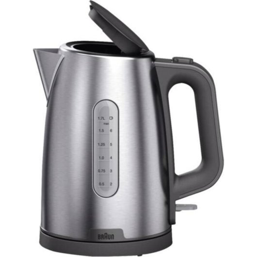 Wasserkocher Braun WK 1500 GY 1,7 L 2200 W Grau Edelstahl
