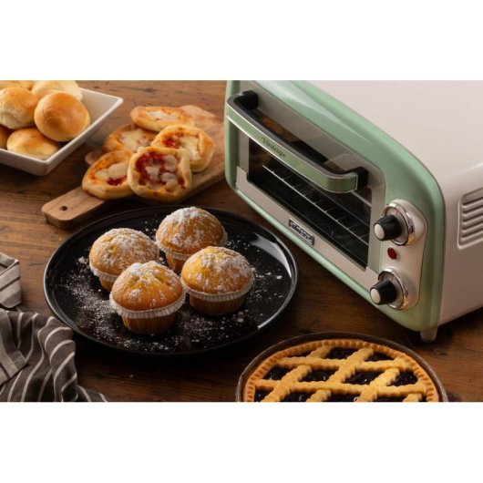 Horno Sobremesa Ariete Vintage 3919/04 10L 37x21x31cm Verde
