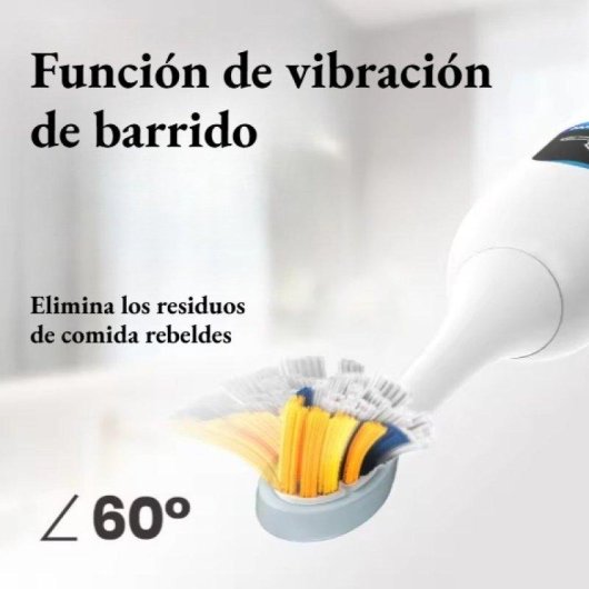 Cepillo de Dientes Eléctrico Sónico Genérica 5 Modos Pantalla Led Amortiguación