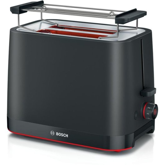 Toaster Bosch TAT3M123 2 Scheiben 950 W Schwarz