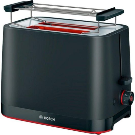Toaster Bosch TAT3M123 2 Scheiben 950 W Schwarz