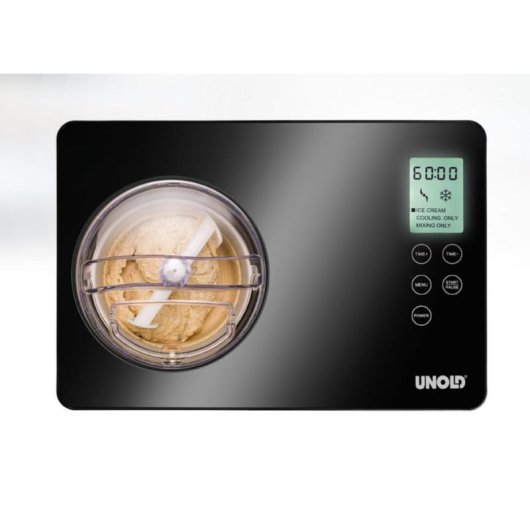 Eismaschine Unold 48845 Kompressor 2 L 180 W Schwarz Edelstahl