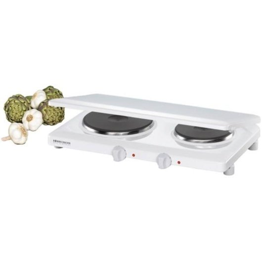 Kochplatte Rommelsbacher THL 2597/A 2 Zonen 2500W Weiß