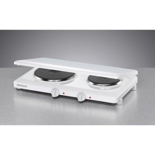 Kochplatte Rommelsbacher THL 2597/A 2 Zonen 2500W Weiß