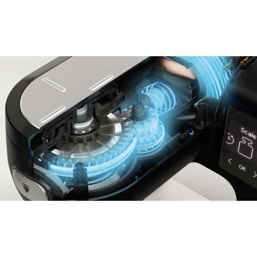 Robot de cocina Bosch Serie 6 MUMS6ZS17 5,5 L 1600 W Negro Acero inoxidable