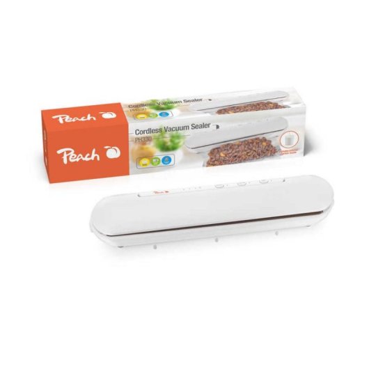 Selador a vácuo Peach PH330 Branco -550 mbar Cierre 375 mm