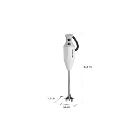 Batidora de inmersión Unold P 200 Profi 200 W Gris Acero inoxidable Blanco