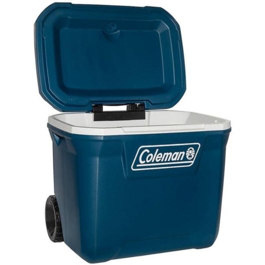 Kühlbox transportabel Coleman 50QT Xtreme Wheeled 47 L blau mit Rädern