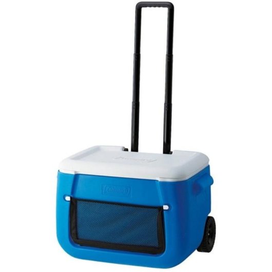 Nevera portátil Coleman 46 L con ruedas y asa de transporte