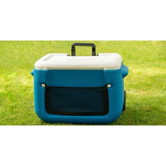 Nevera portátil Coleman 46 L con ruedas y asa de transporte