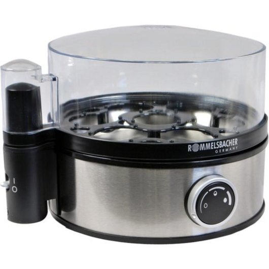 Cuecehuevos Rommelsbacher ER400 7 huevos 400 W Noir Acier inoxydable