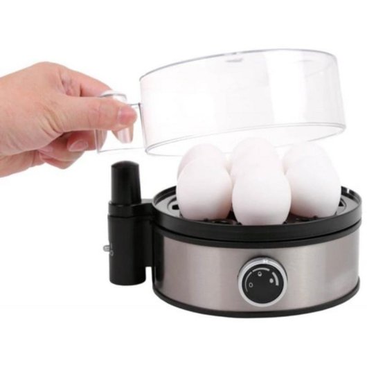 Cuecehuevos Rommelsbacher ER400 7 huevos 400 W Noir Acier inoxydable