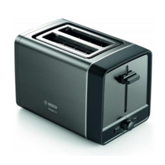 Tostadora Bosch TAT5P425DE 2 rebanadas 970 W Antracita Negro