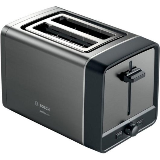 Tostadora Bosch TAT5P425DE 2 rebanadas 970 W Antracita Negro
