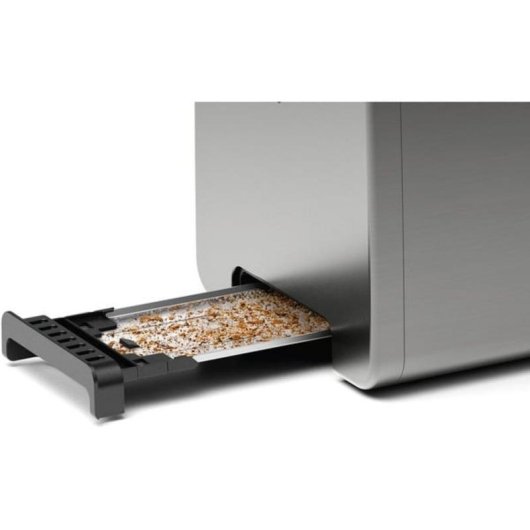 Tostadora Bosch TAT5P425DE 2 rebanadas 970 W Antracita Negro