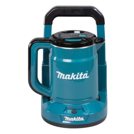 Hervidor inalámbrico Makita KT001GZ 0,8 L Negro/Azul Sin cables