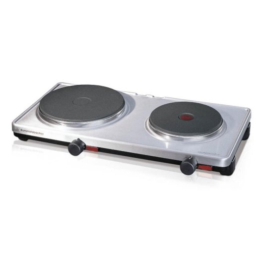 Kochplatte Rommelsbacher AK 3099/E 2 Zonen 1500W Edelstahl