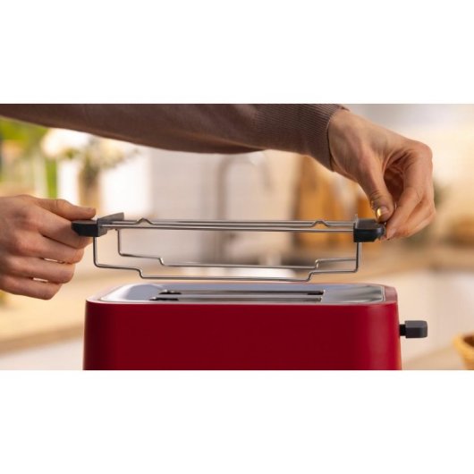 Tostadora Bosch TAT3M124 2 rebanadas 950 W Rouge