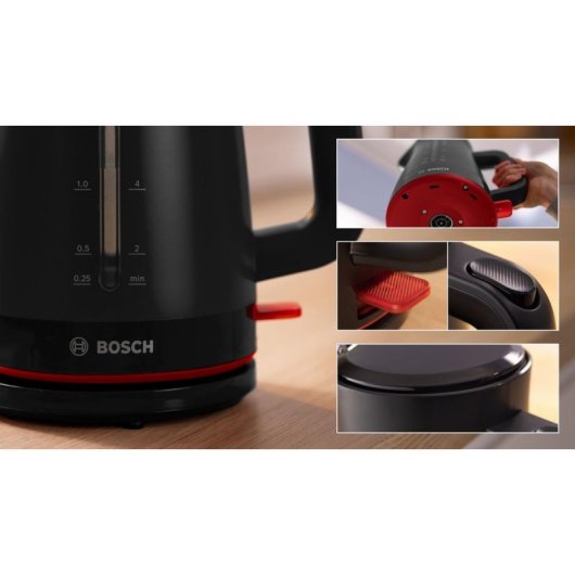 Tostadora Bosch TAT3M124 2 rebanadas 950 W Rouge