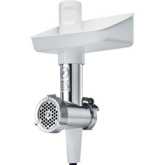 Picadora de carne Bosch MUZS2FWW acero satinado blanco para robot de cocina