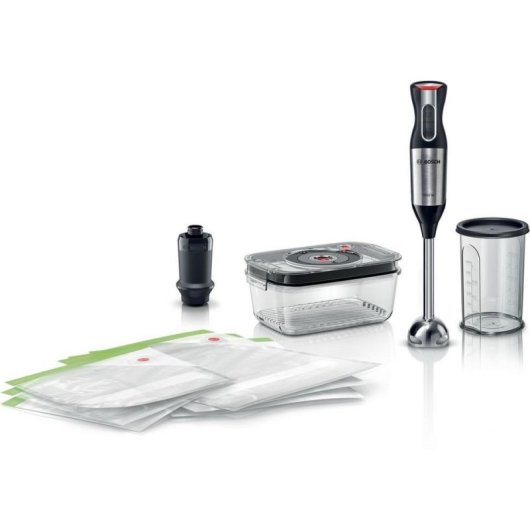 Batidora de inmersión Bosch MSM6S20B 1000 W 0,6 L Negro/Plata
