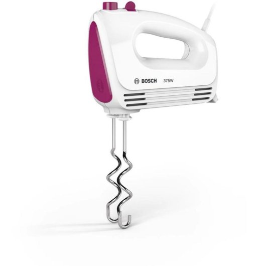 Batidora de mano Bosch MFQ2210P 375 W Rosa y Blanco