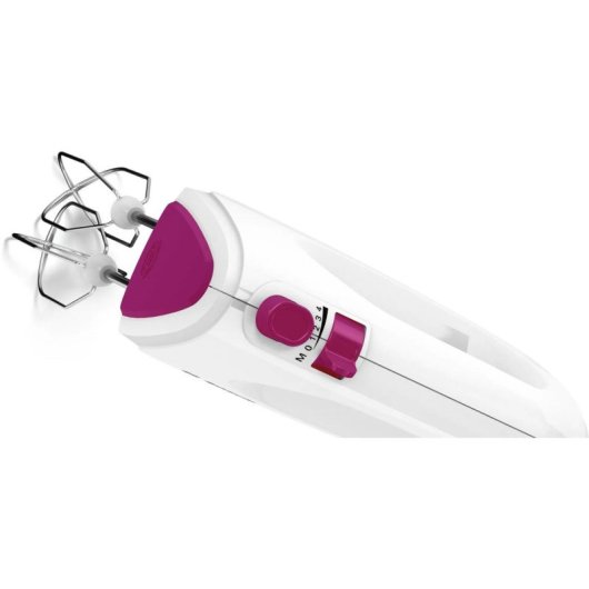 Batidora de mano Bosch MFQ2210P 375 W Rosa y Blanco