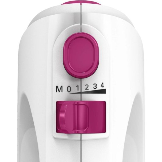 Batidora de mano Bosch MFQ2210P 375 W Rosa y Blanco
