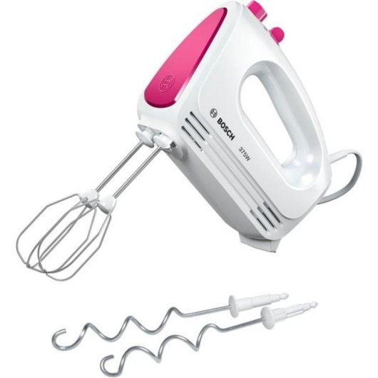 Batidora de mano Bosch MFQ2210P 375 W Rosa y Blanco