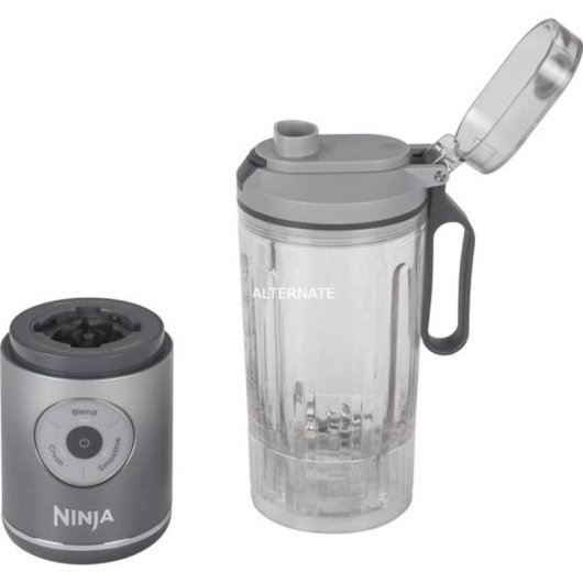 Tragbarer Mixer Ninja BC251EUSL 0,57 L Eiszerkleinerer Silber Transparent