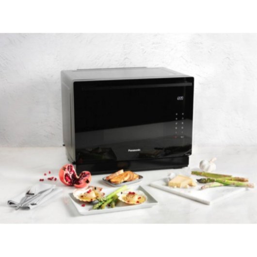 Microondes Panasonic NN-CS88LBEPG 31 Litres 1000W avec Grill et Vapeur