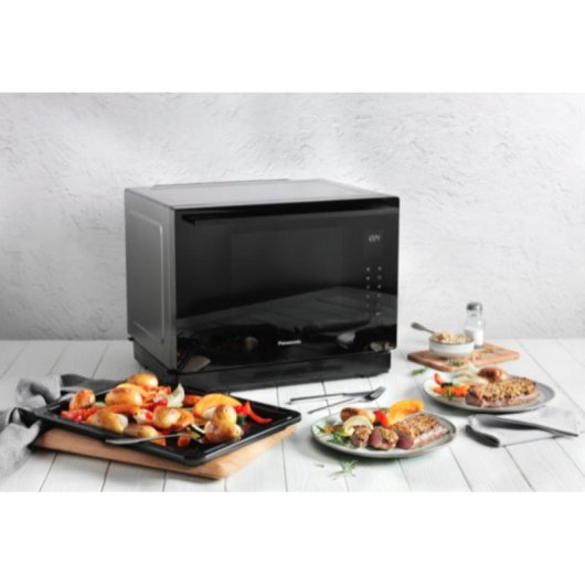 Microondes Panasonic NN-CS88LBEPG 31 Litres 1000W avec Grill et Vapeur