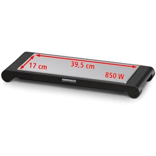 Calentador de alimentos Rommelsbacher WPS 857 850 W Negro